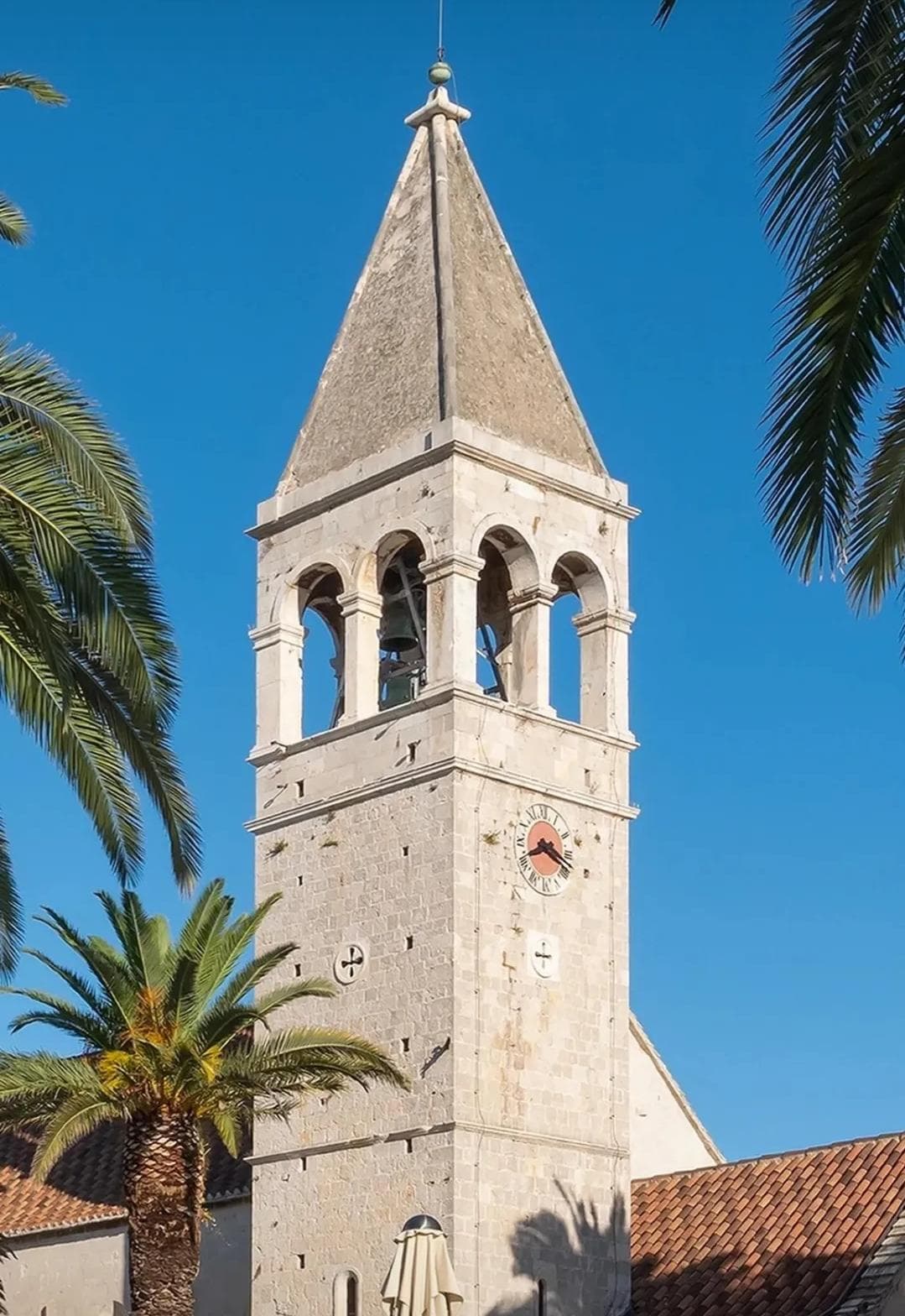 Church and Monastery of St. Dominic in the historic center of Trogir